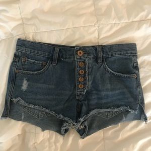 Free People Jean Shorts